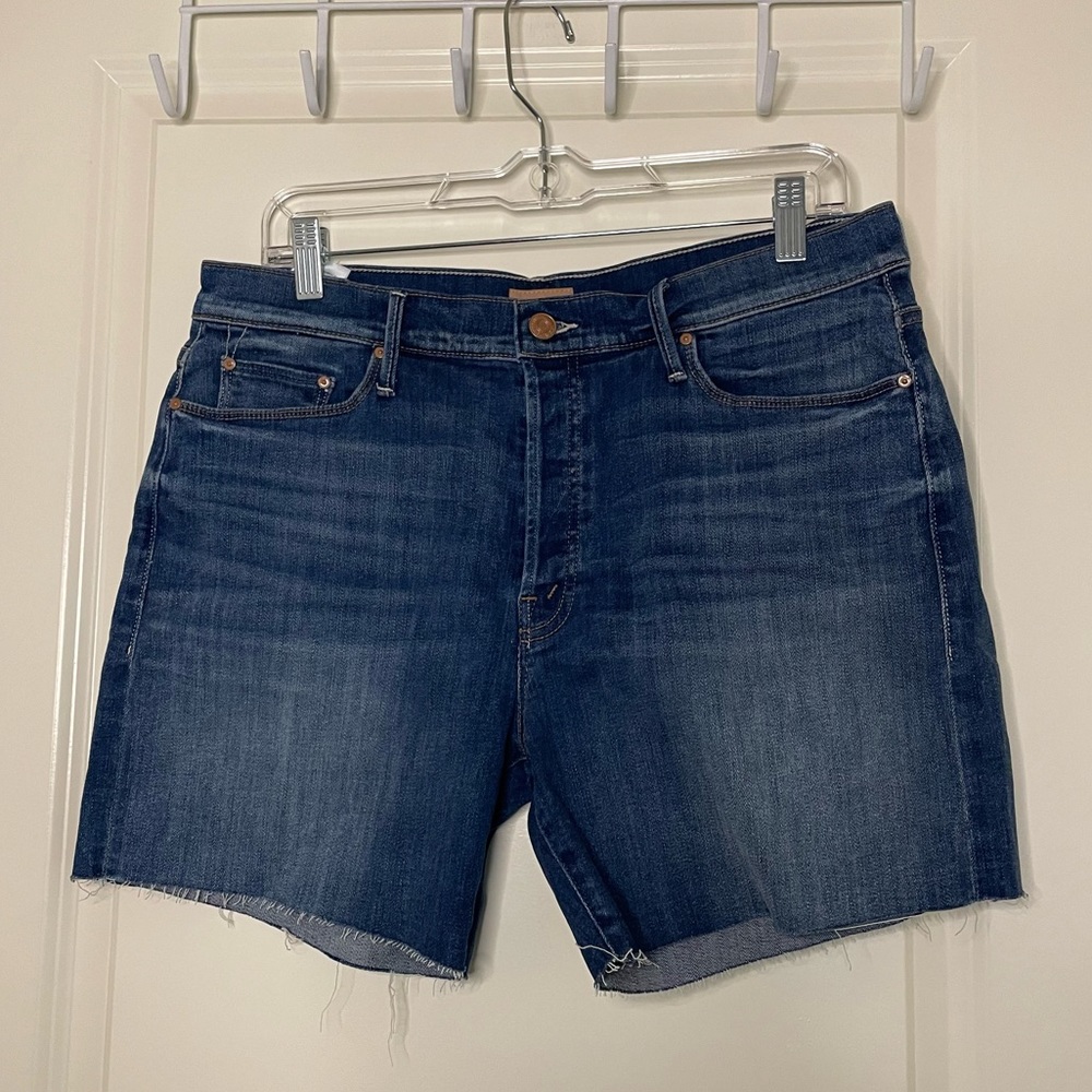 Denim mothers brand cut off shorts